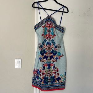 Bisou bisou bodycon dress. Stretchy and comfortable. Wore once to a wedding